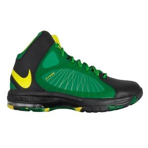 Nike Air Max Actualizer II Basketball Shoes Green Yellow Black Mens Size 10
